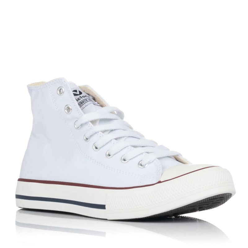 Zapatillas de lona VICTORIA 106500 Mujer Blanco