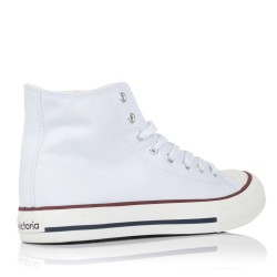 Zapatillas de lona VICTORIA 106500 Mujer Blanco
