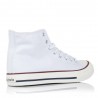Zapatillas de lona VICTORIA 106500 Mujer Blanco