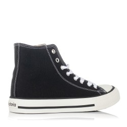 Zapatillas de lona VICTORIA 106500 Mujer Negro