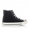Zapatillas de lona VICTORIA 106500 Mujer Negro