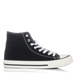 Zapatillas de lona VICTORIA 106500 Mujer Negro