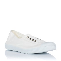 Zapatillas de lona VICTORIA 106623 Mujer Blanco