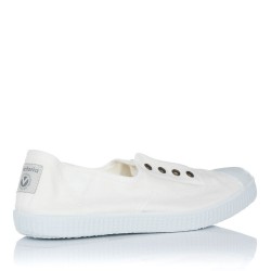 Zapatillas de lona VICTORIA 106623 Mujer Blanco