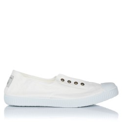 Zapatillas de lona VICTORIA 106623 Mujer Blanco