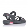 Sandalias planas CHIRUCA VALENCIA Mujer Gris