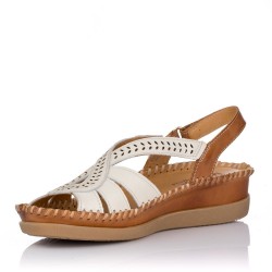 Cuñas PIKOLINOS W8K-0907 Mujer Beige