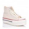 Zapatillas de lona VICTORIA 1061121 Mujer Beige