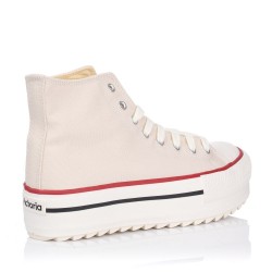 Zapatillas de lona VICTORIA 1061121 Mujer Beige