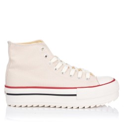 Zapatillas de lona VICTORIA 1061121 Mujer Beige