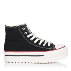 Zapatillas de lona VICTORIA 1061121 Mujer Negro
