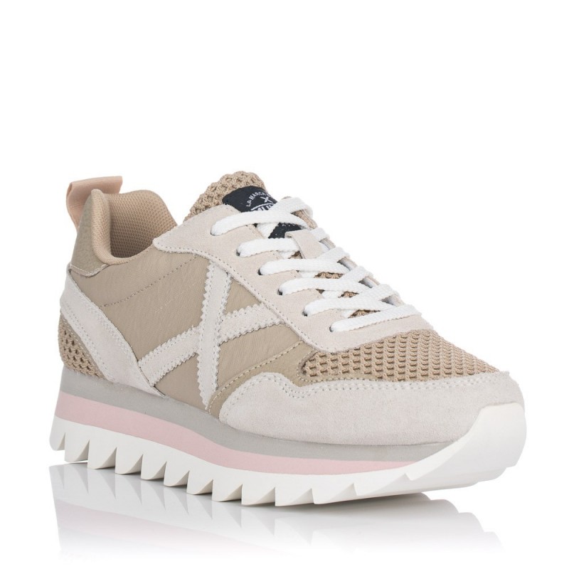 Sneakers MUNICH RIPPLE Mujer Beige
