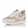 Sneakers MUNICH RIPPLE Mujer Beige