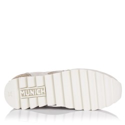 Sneakers MUNICH RIPPLE Mujer Beige