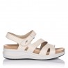 Sandalias planas FLUCHOS F1478 Mujer Beige
