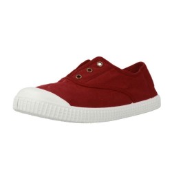 Zapatillas de lona VICTORIA 106627 NIÑO Rojo
