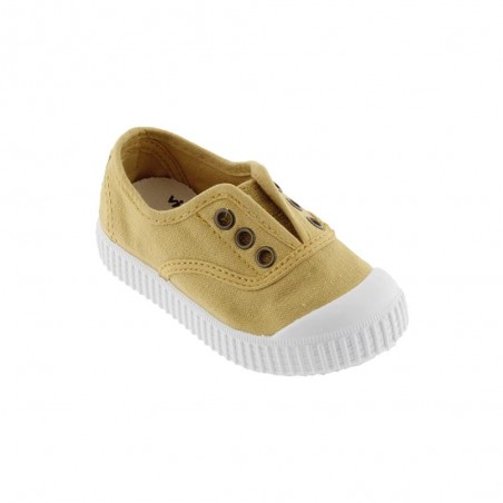 Zapatillas de lona VICTORIA 106627 NIÑO Beige