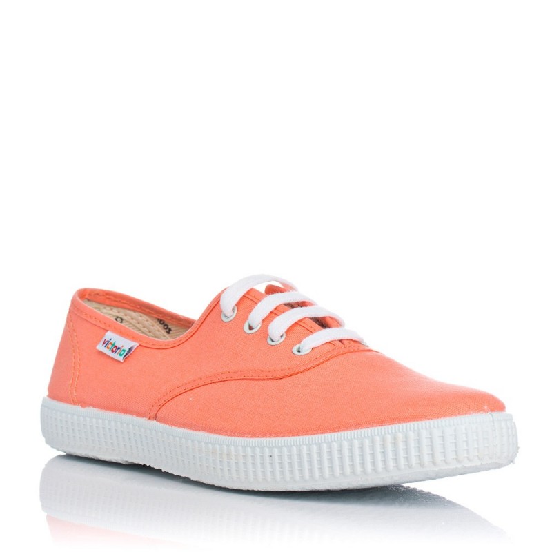 Zapatillas de lona VICTORIA 106613 Mujer Naranja