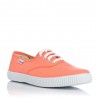 Zapatillas de lona VICTORIA 106613 Mujer Naranja