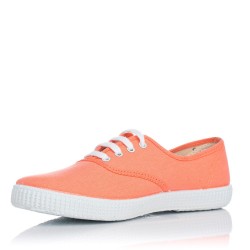 Zapatillas de lona VICTORIA 106613 Mujer Naranja