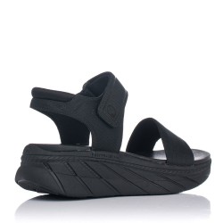 Sandalias planas FLUCHOS AT105 Mujer Negro