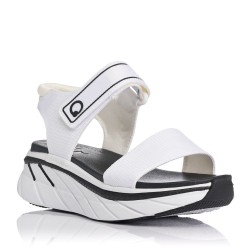 Sandalias planas FLUCHOS AT105 Mujer Blanco