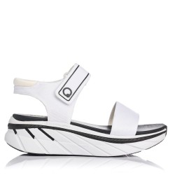 Sandalias planas FLUCHOS AT105 Mujer Blanco