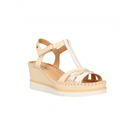 Cuñas PIKOLINOS W3Z-1776 Mujer Beige