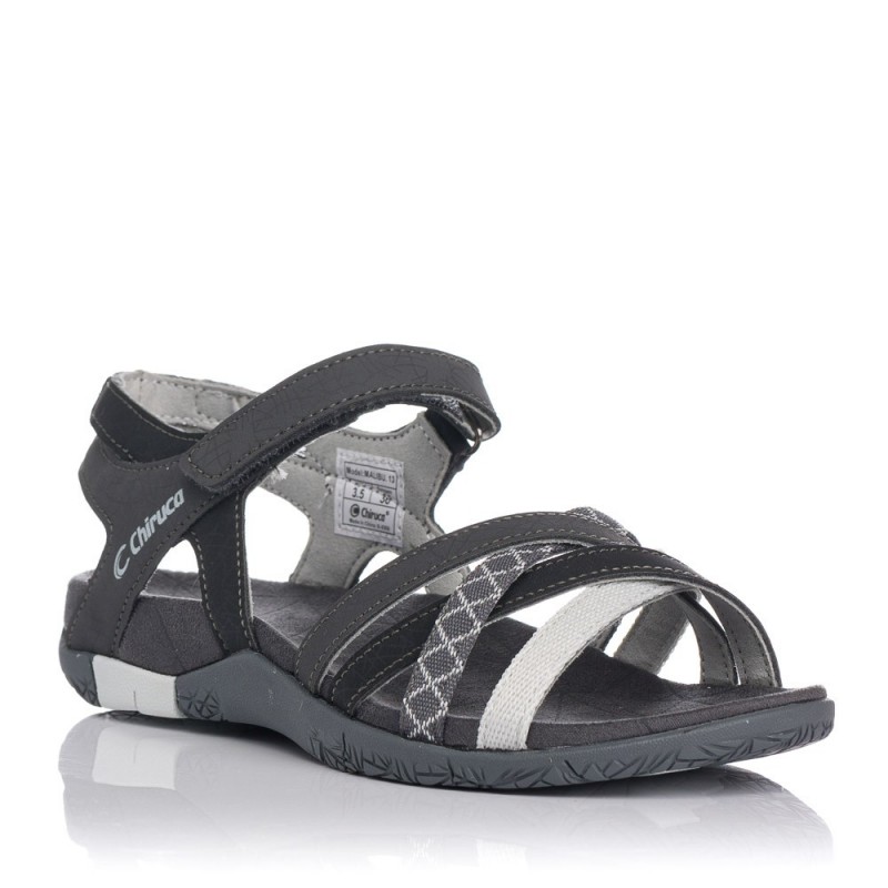 Sandalias planas CHIRUCA MALIBU Mujer Negro
