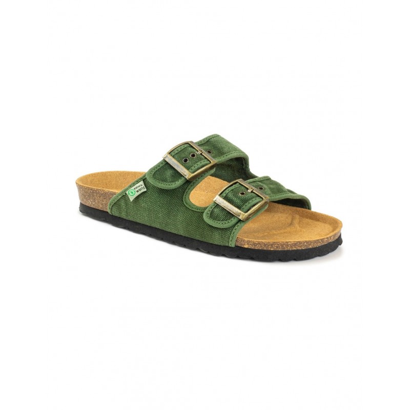 Sandalias planas NATURAL WORLD 7001E Mujer Verde