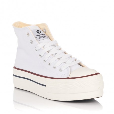 Zapatillas de lona VICTORIA 1061101 Mujer Blanco