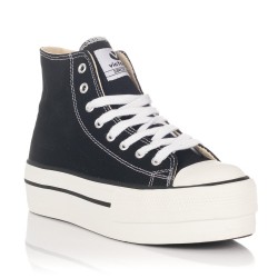 Zapatillas de lona VICTORIA 1061101 Mujer Negro