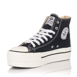 Zapatillas de lona VICTORIA 1061101 Mujer Negro