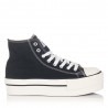 Zapatillas de lona VICTORIA 1061101 Mujer Negro