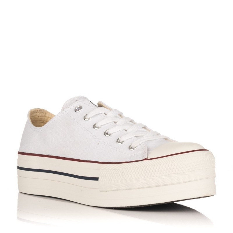Zapatillas de lona VICTORIA 61100 Mujer Blanco
