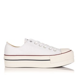 Zapatillas de lona VICTORIA 61100 Mujer Blanco
