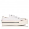 Zapatillas de lona VICTORIA 61100 Mujer Blanco
