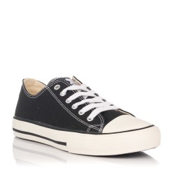 Zapatillas de lona VICTORIA 106550 Mujer Negro
